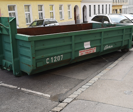 Lehr Container für Entrümpelung